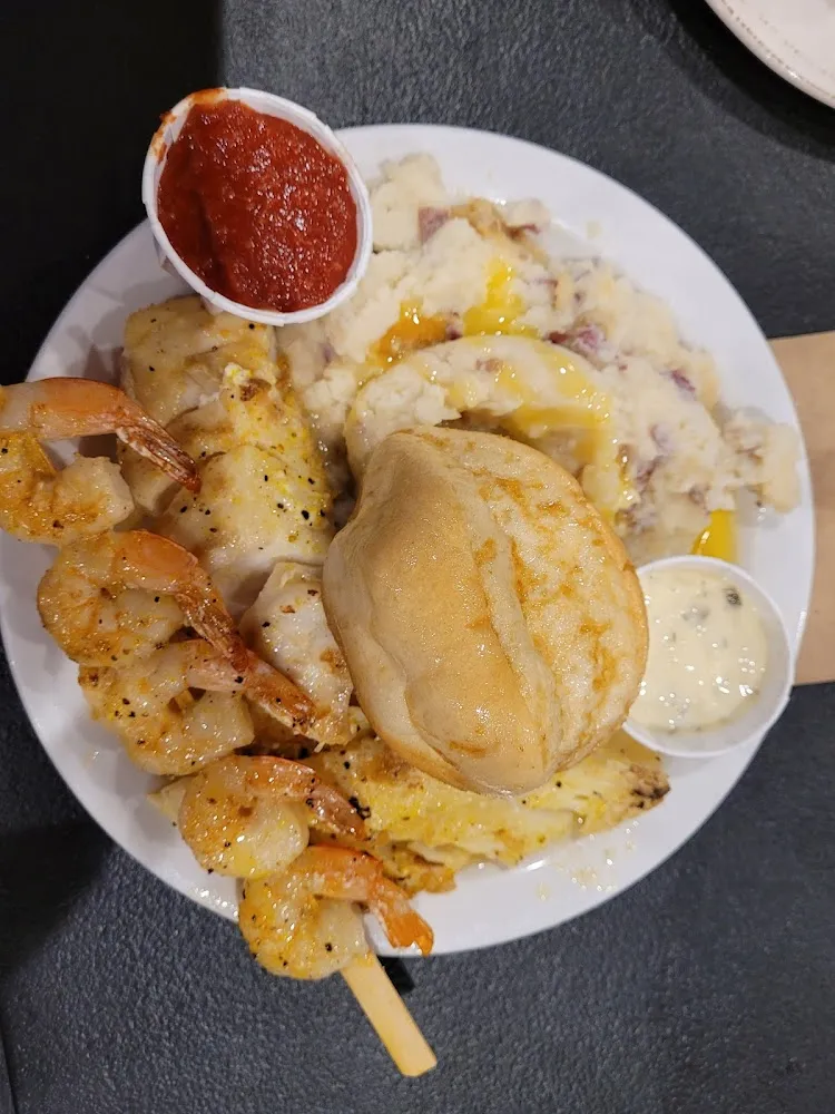 Fish and Shrimp Platter